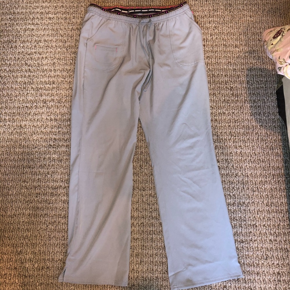 Heart Soul scrub pants, size Large